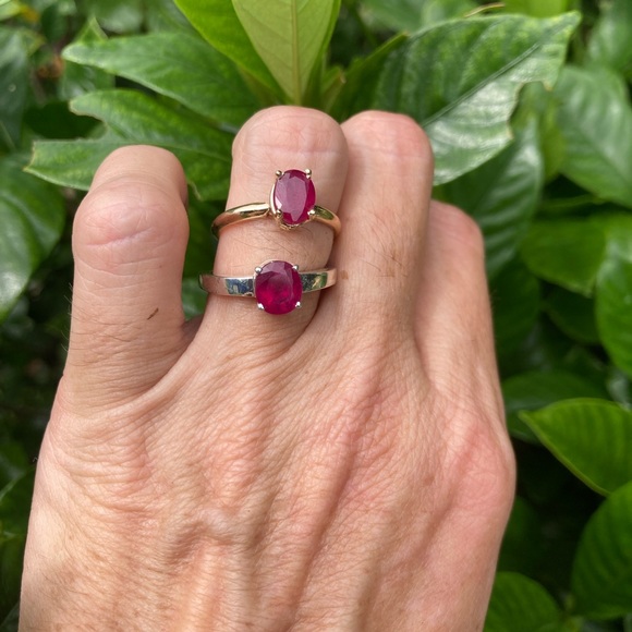 Burma Ruby Rings - Picture 4 of 9